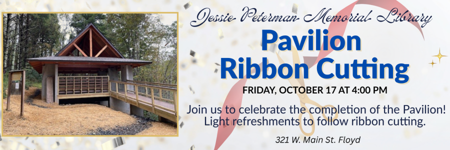 Floyd Pavilion Ribbon Cutting October 17 4pm