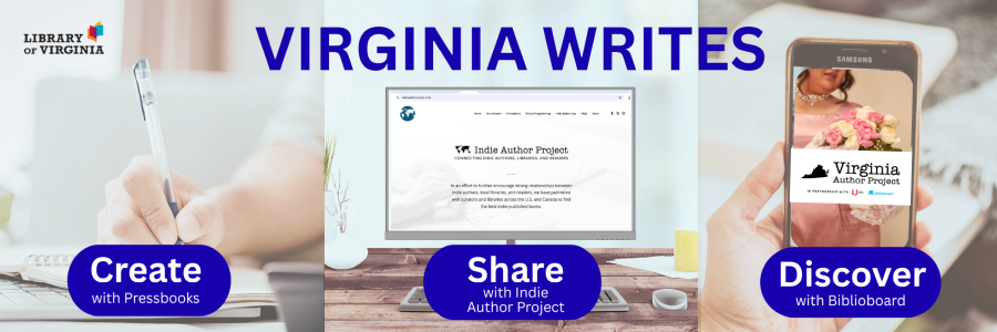 Virginia Writes - Create, Share and Discover